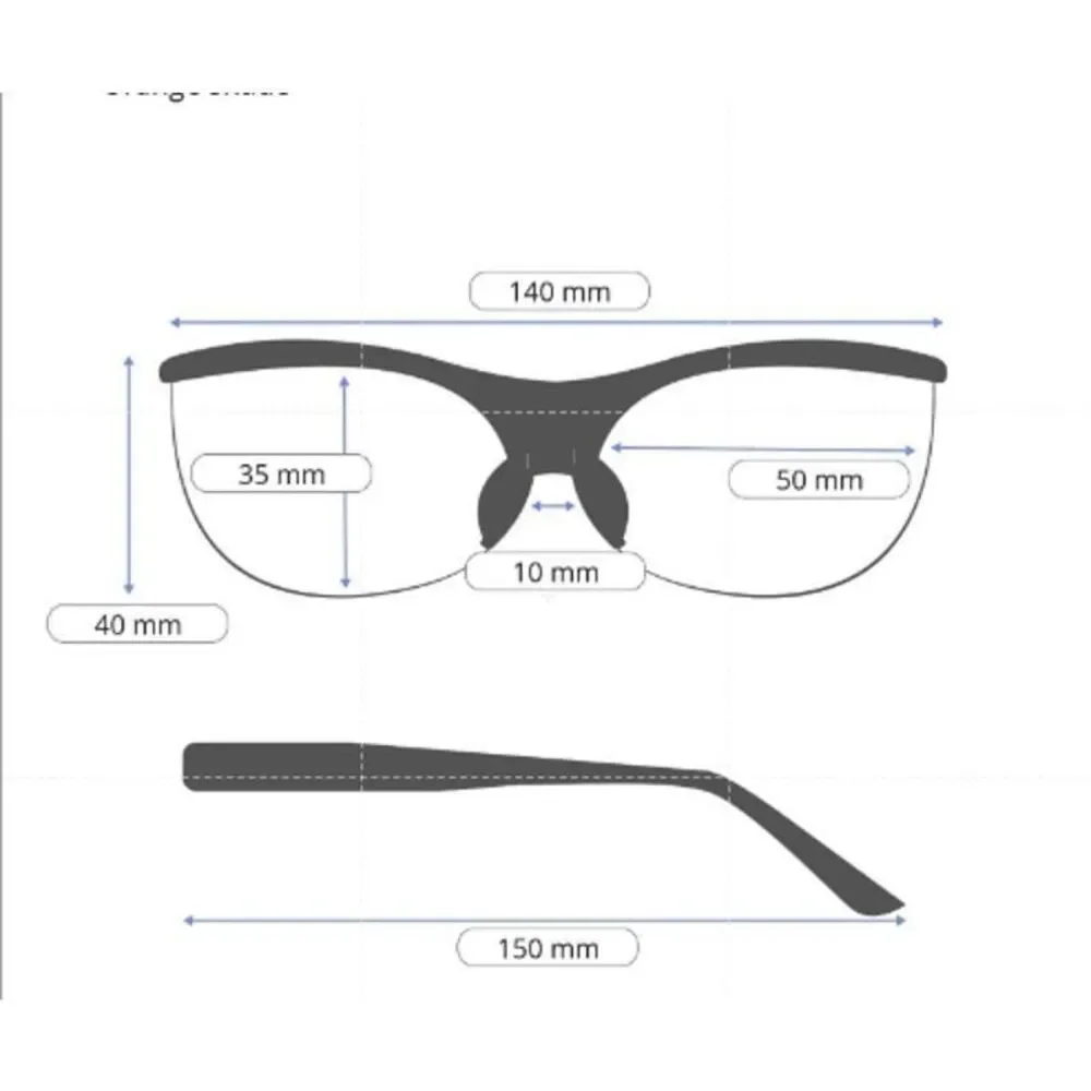 Sunglasses blue color